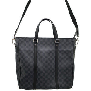 Louis Vuitton Damier Graphite Black Tadao Bag